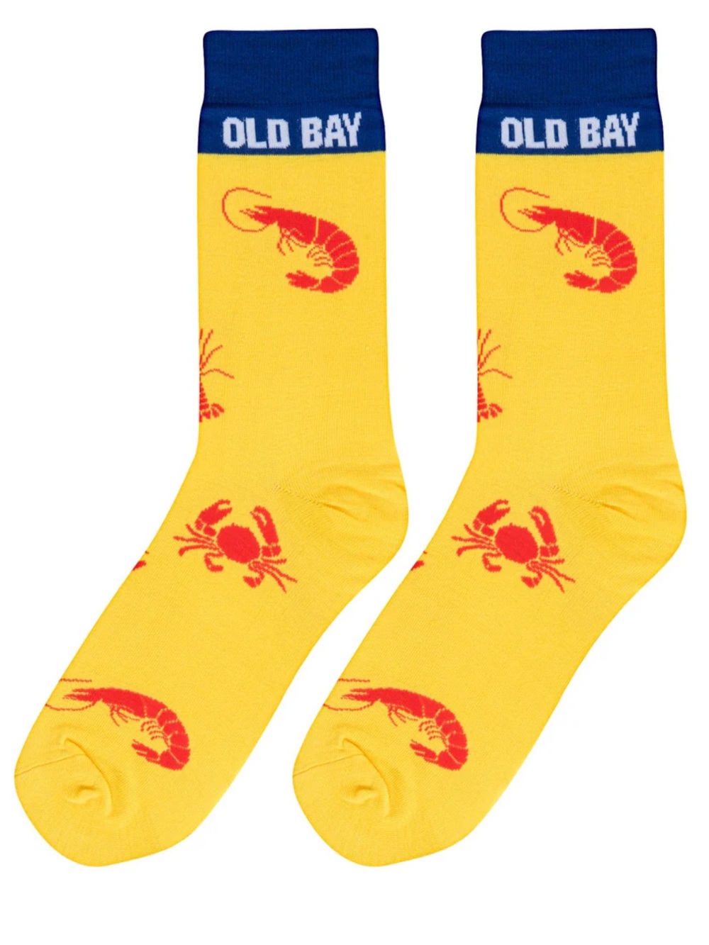 Odd Sox Old Bay Novelty Crew Socks Men’s Shoe Size 6-12